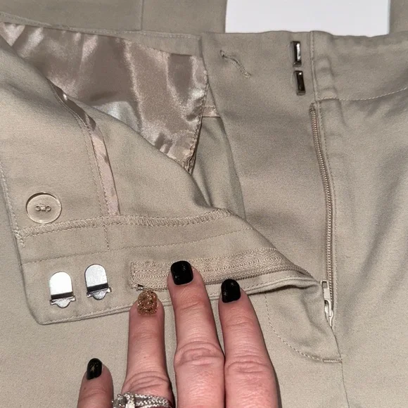 Chico's Classic Khaki Chinos for Women - Picture 4 of 6